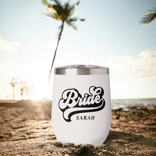 オーダーメイドの花嫁とベイビーの水ボトル