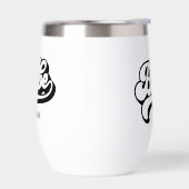 オーダーメイドの花嫁とベイブの水ボトル (左面)