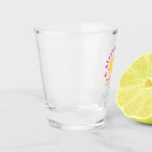 オーダーメイドの花嫁のバチェロレッテビーチパーティー ショットグラス (左)