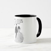 オーダーメイドの花嫁の記念品　聖書の一節付き マグカップ (正面右)