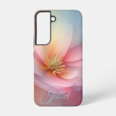 オーダーメイドの花柄スマートフォンケース SAMSUNG GALAXYケース (裏面)