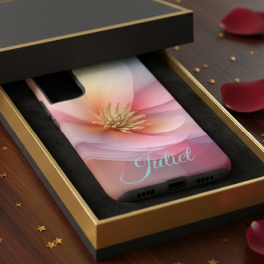 オーダーメイドの花柄スマートフォンケース SAMSUNG GALAXYケース