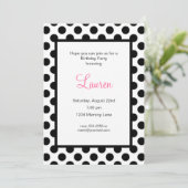 オーダーメイドの誕生日招待状 招待状 (スタンド正面)