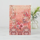 オーダーメイドの誕生日、結婚式、卒業式の招待状 案内状 (スタンド正面)