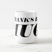 オーダーメイドの超ビッグ特大XLコーヒーマグ コーヒーマグカップ (中央)