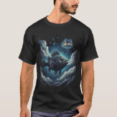オーダーメイドの超現実的な自然のミックスアップ Tシャツ (正面)