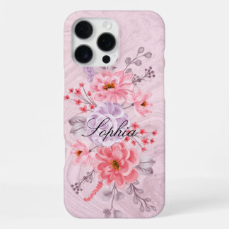 オーダーメイドの野の花iPhone 16 Proケース iPhone 16 Pro Maxケース