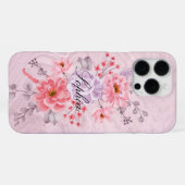 オーダーメイドの野の花iPhone 16 Proケース iPhoneケース (裏面横)
