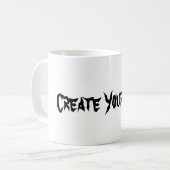 オーダーメイドの陶磁器コーヒー・紅茶 コーヒーマグカップ (正面左)