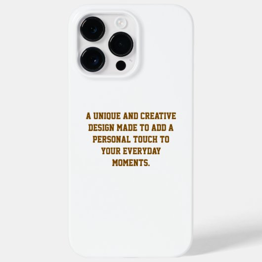 オーダーメイドの頑丈なiPhone 14 Pro Maxケース Case-Mate iPhoneケース (裏面)