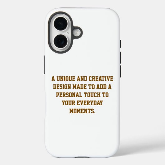 オーダーメイドの頑丈なiPhone 16ケース Case-Mate iPhoneケース (裏面)