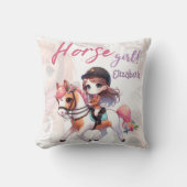 オーダーメイドの馬術ライダー 馬娘 , クッション (正面)