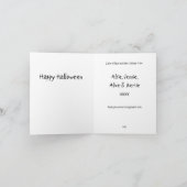 オーダーメイドの魔女のような雰囲気の折りたたみカード シーズンカード (内部)