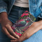 オーダーメイドの鳥の名前 Flora iPhoneケース