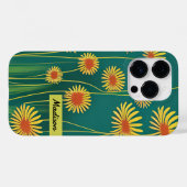 オーダーメイドの黄色い野の花 Case-Mate iPhoneケース (裏面 (横))