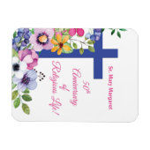 オーダーメイドの50周年修道院宗教生活 マグネット (横)