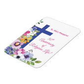 オーダーメイドの50周年修道院宗教生活 マグネット (左側)