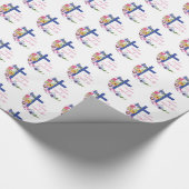 オーダーメイドの50周年修道院宗教生活 ラッピングペーパー (角)