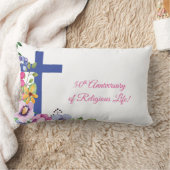 オーダーメイドの50周年修道院宗教生活 ランバークッション (ブランケット)