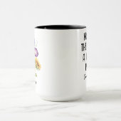 オーダーメイドの9月 誕生花 名前入りギフト マグカップ (中央)