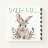 オーダーメイドの かわいい カラフルな ノート (裏面)