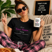 オーダーメイドの「それは名前のせい」Tシャツ Tシャツ