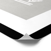 オーダーメイドの「月まで愛してる」ポスター ポスター (角)