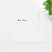 オーダーメイドのMighty、3.5" x 2.5" 価格タグ (デスク)