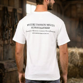 オーダーメイドウエスタンホースTシャツ Tシャツ