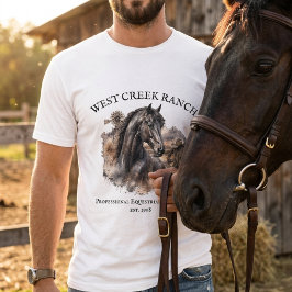 オーダーメイドウエスタンホースTシャツ Tシャツ