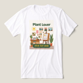 オーダーメイドグリーンと創造的なワークスペースデザイン トライブレンドTシャツ