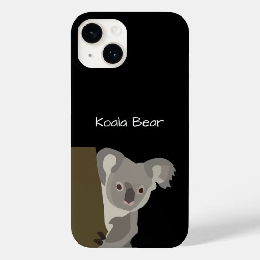 オーダーメイドコアラベア Case-Mate iPhoneケース (裏面)