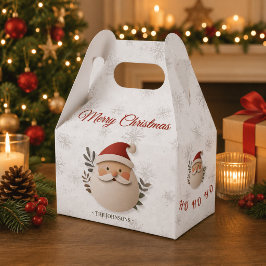 オーダーメイドサンタのクリスマスお菓子・ギフトボックス フェイバーボックス