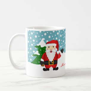 オーダーメイドサンタクロース クリスマス コーヒーマグカップ