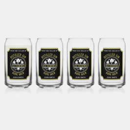 オーダーメイドジン瓶 ガラス缶