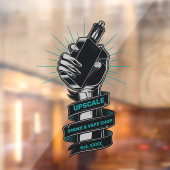 オーダーメイドスモーク&ベープショップ中小企業 ウィンドウサイン (シート2)