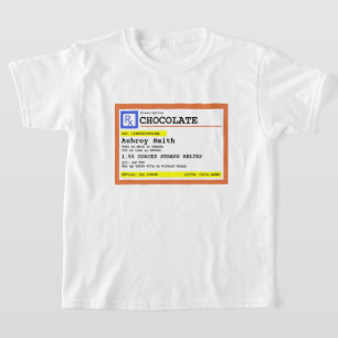 オーダーメイドチョコレート処方箋 Tシャツ