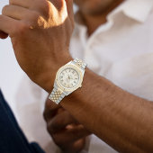 オーダーメイドツートン カップルハートライン 腕時計