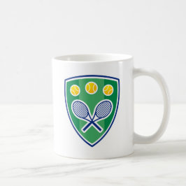 オーダーメイドテニスコーヒーマグ コーヒーマグカップ