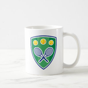 オーダーメイドテニスコーヒーマグ コーヒーマグカップ