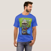 オーダーメイドドイツビールジョッキ 蓋付き Tシャツ (正面フル)