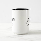 オーダーメイドネーム入りコーヒーカップ マグカップ (中央)