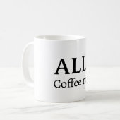 オーダーメイドネーム入りマグカップ コーヒーマグカップ (正面左)