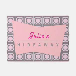 オーダーメイドネーム玄関マット Hideaway ドアマット