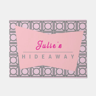 オーダーメイドネーム玄関マット Hideaway ドアマット