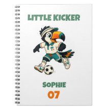 オーダーメイドノート キッズ 名前 サッカー オオハシ