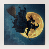 オーダーメイドハロウィン 魔法使いと魔術師 ジグソーパズル (横)