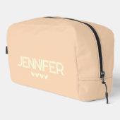 オーダーメイドバッグ - 卒業、誕生日、クリスマスギフト ドップキット (右コーナー)