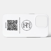 オーダーメイドビジネスiPhone 13 カーゼ Case-Mate iPhoneケース (裏面 (横))