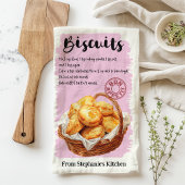 オーダーメイドビスケットレシピ キッチンタオル